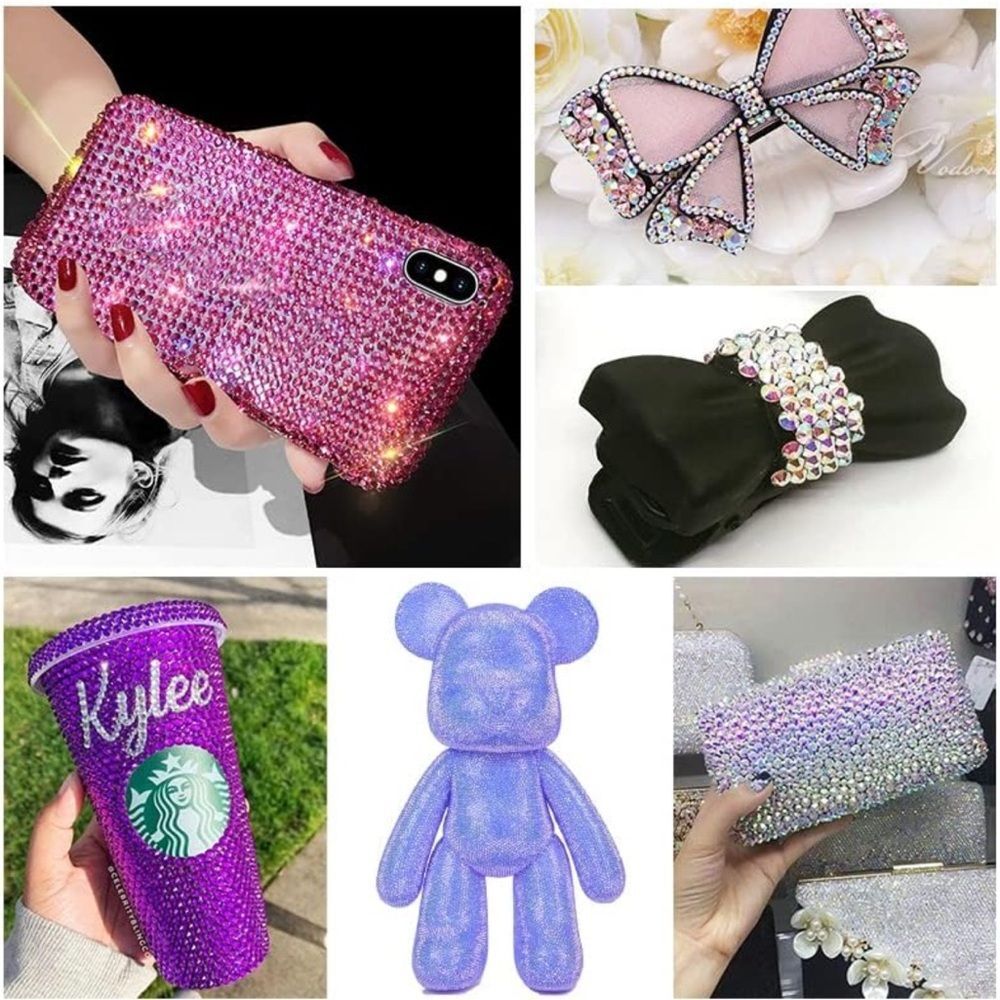 Rhinestones Crystals Glitter Stones for DIY Decoration Crafts Diamond Painting